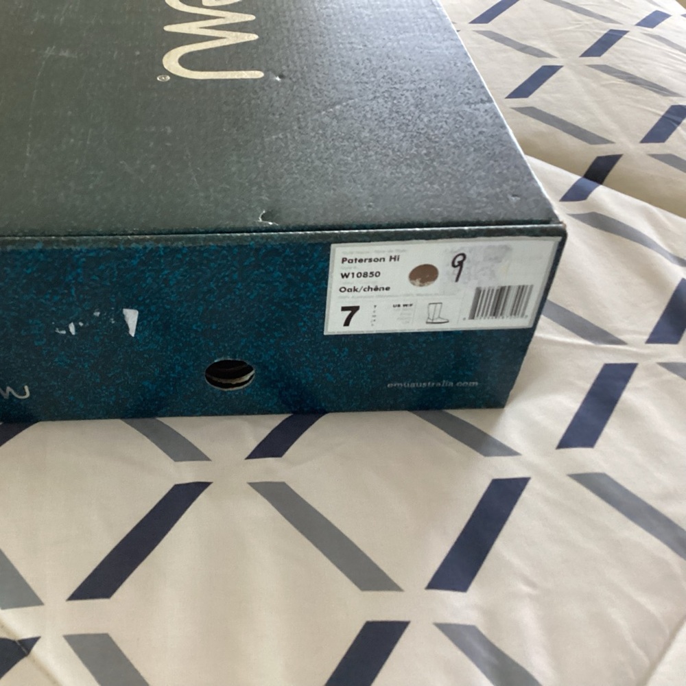 Emu Blue and White Storage Box